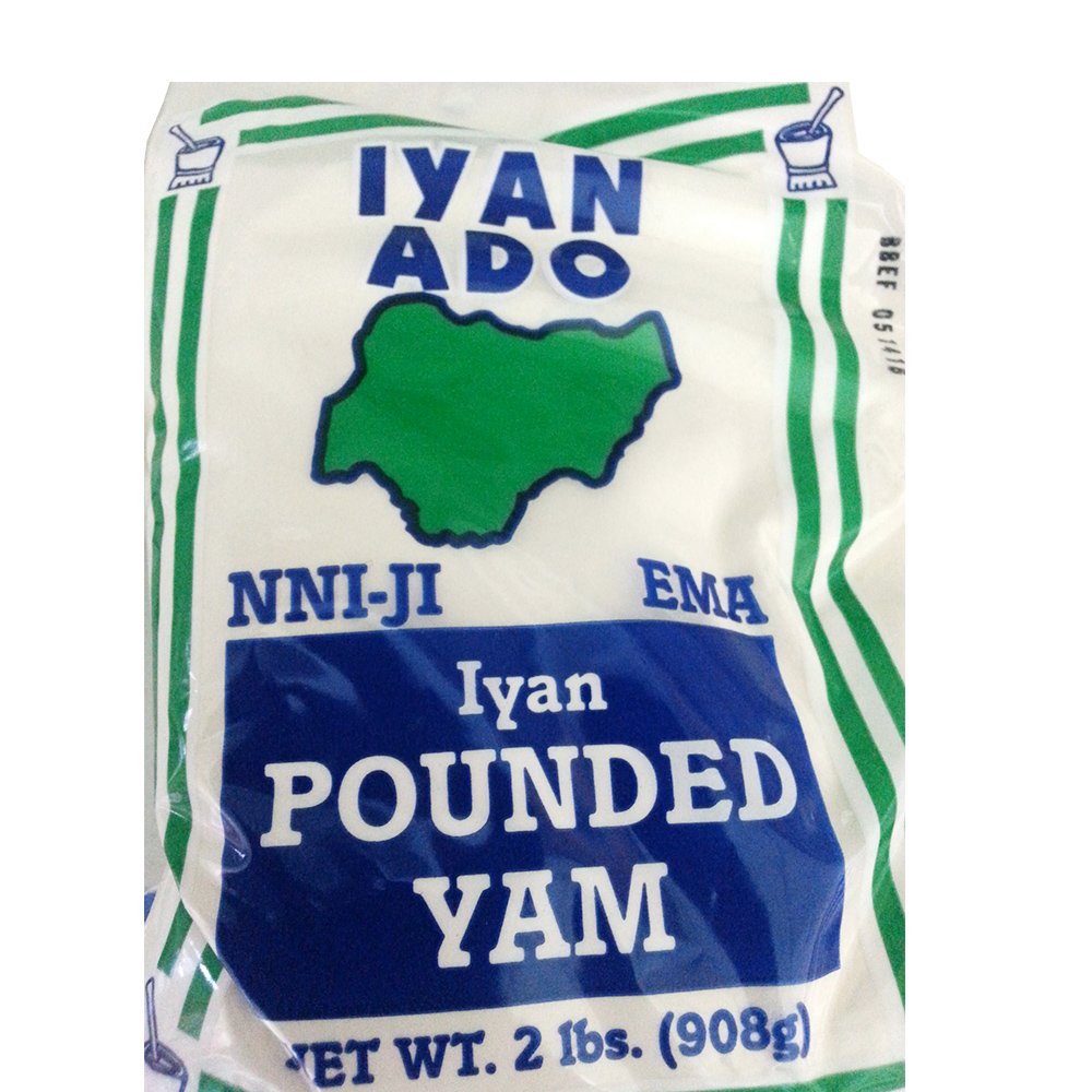 Iyan Ado Pounded Yam 2lbs Yam