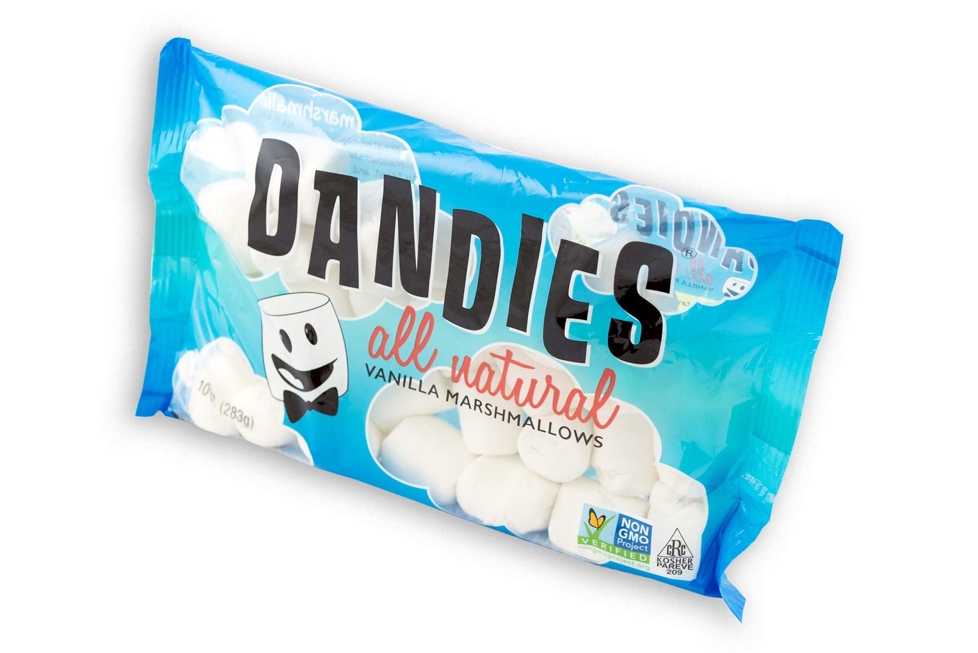 Dandies Vegan Marshmallows No Artificial Flavorings Food Dyes Corn Syrup or Gelatin (Pack of 3) 10 oz
