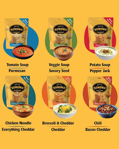 SONOMA CREAMERY Cheddar Crisps 2.25 OZ