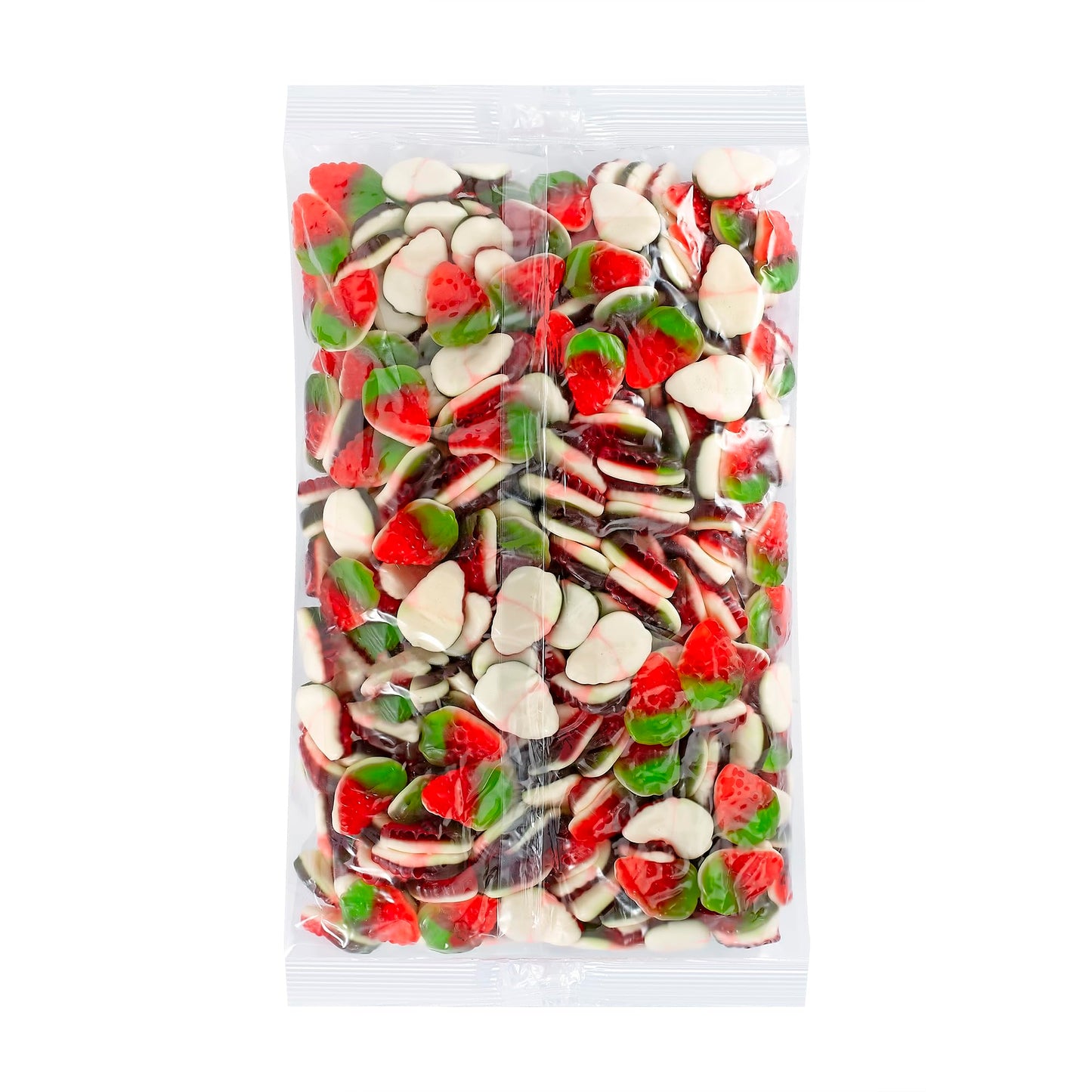 Kervan Bebeto Foam Bottom Strawberry Gummies 5 lbs Fruity Soft & Sweet Bulk Candy for Kids Parties