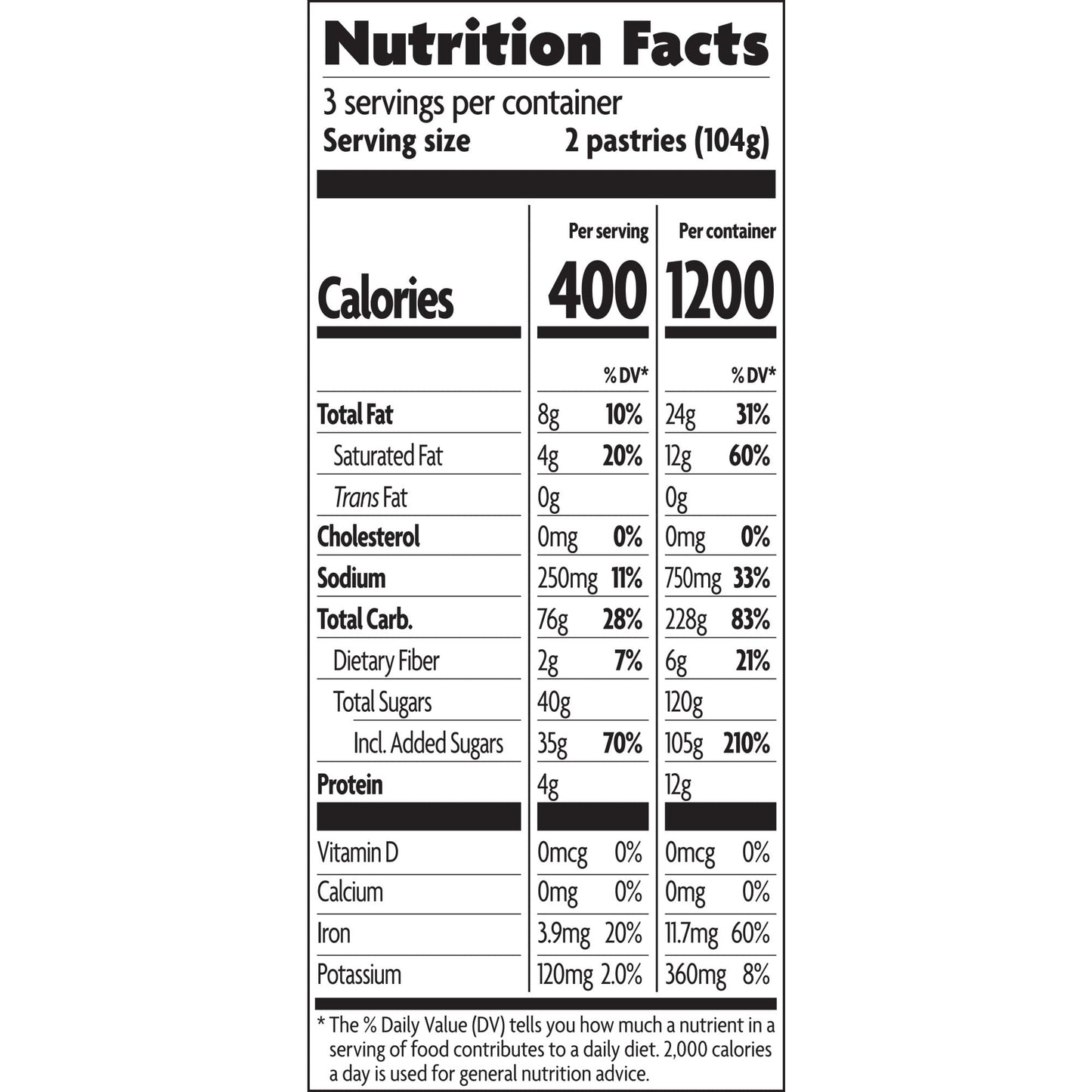 Nature's Path Organic Frosted Buncha Blueberries Toaster Pastries 11 oz