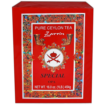 Zarrin Pure Zarrin Pure Ceylon Tea OPA Orange Pekoe A 1LB