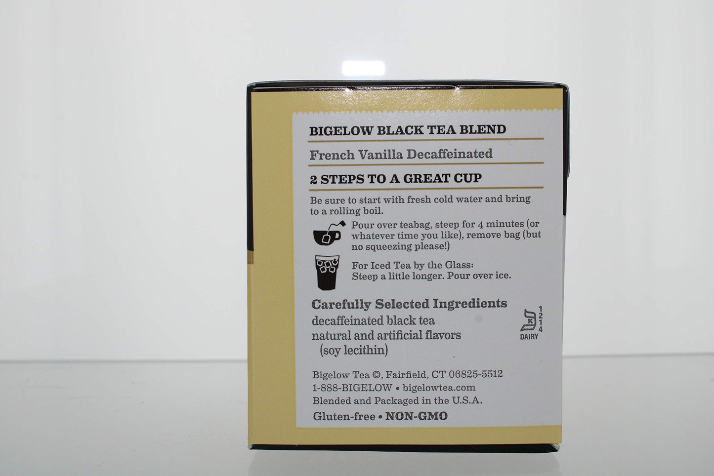 Bigelow Tea Decaffeinated French Vanilla Bag 20 ct 1.28 oz