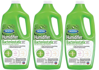 BestAir 3BT Humidifier Bacteriostatic Water Treatment, 32 fl oz (Pack of 3) BestAir