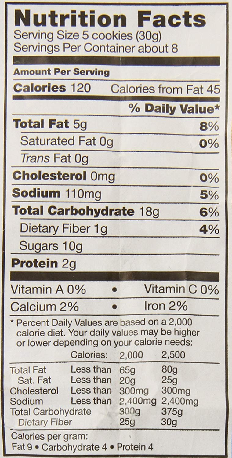 Mi-Del Gluten Free Ginger Snap Cookies 8 Ounce