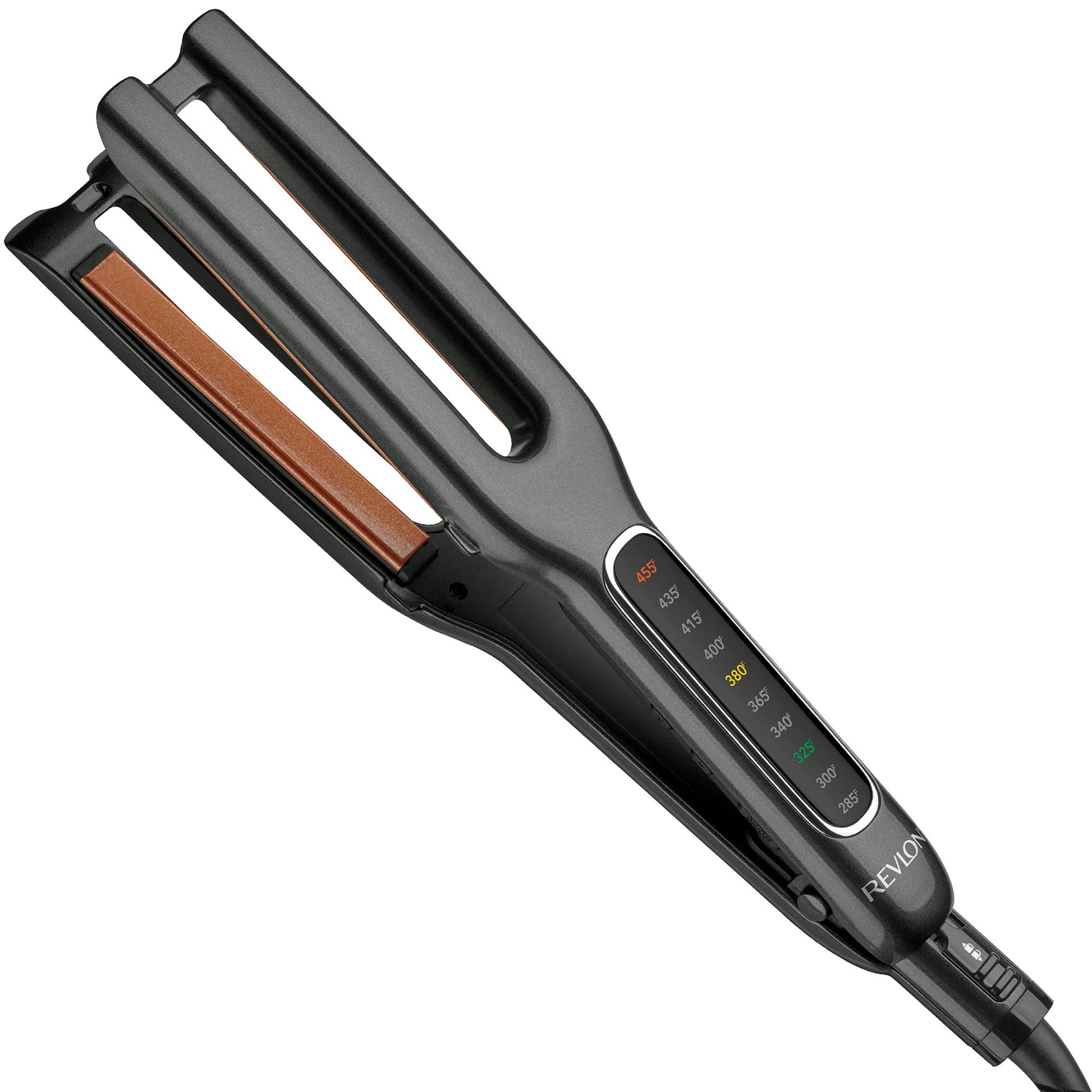 Revlon Double Straight Copper Ceramic Dual Plate Hair Straightener - Faster Revlon