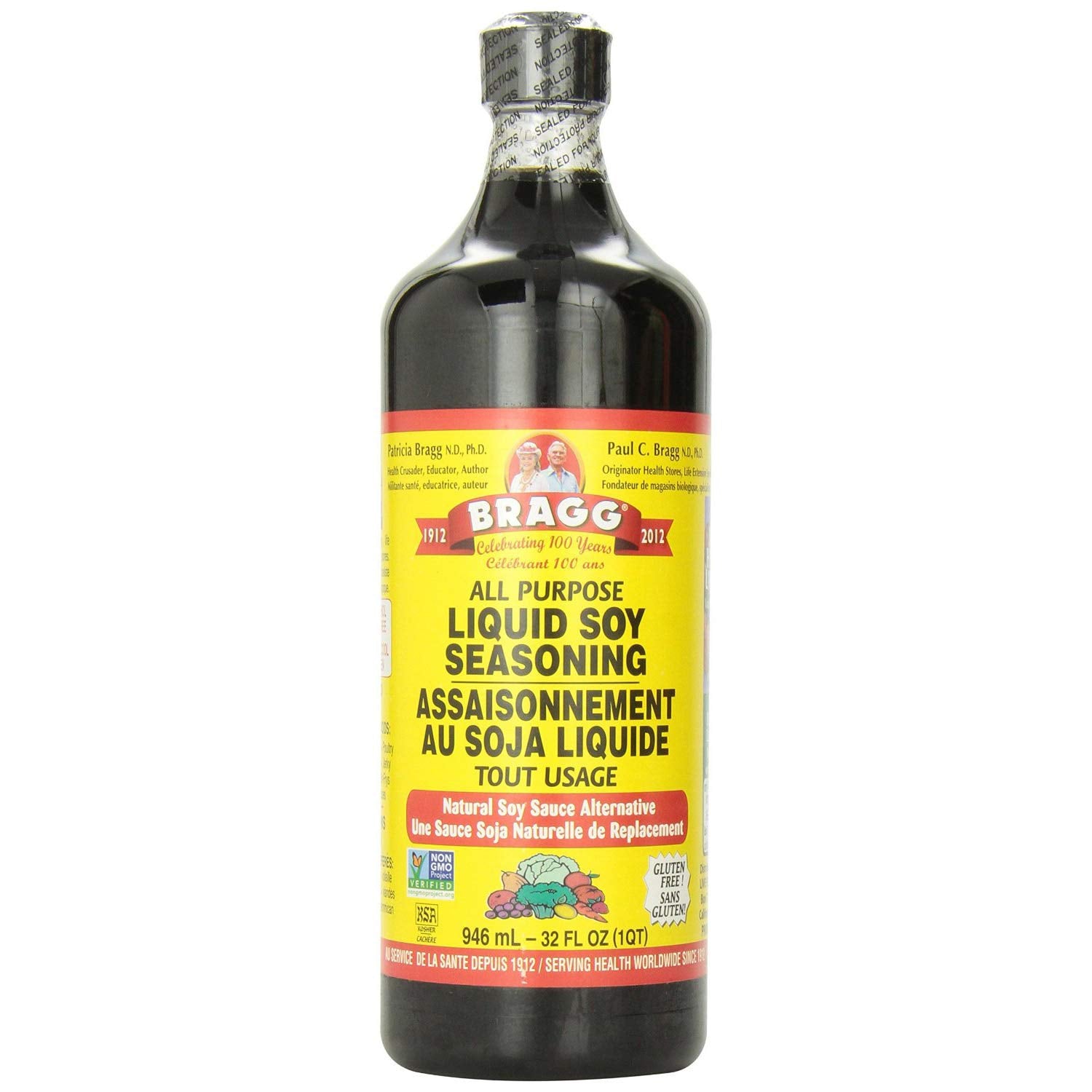 Bragg Liquid Aminos, All Purpose Seasoning, 32 fl oz Bragg