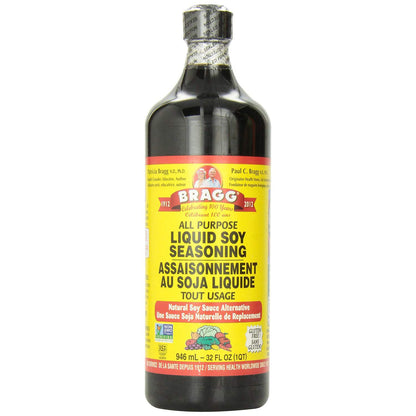 Bragg Liquid Aminos, All Purpose Seasoning, 32 fl oz Bragg