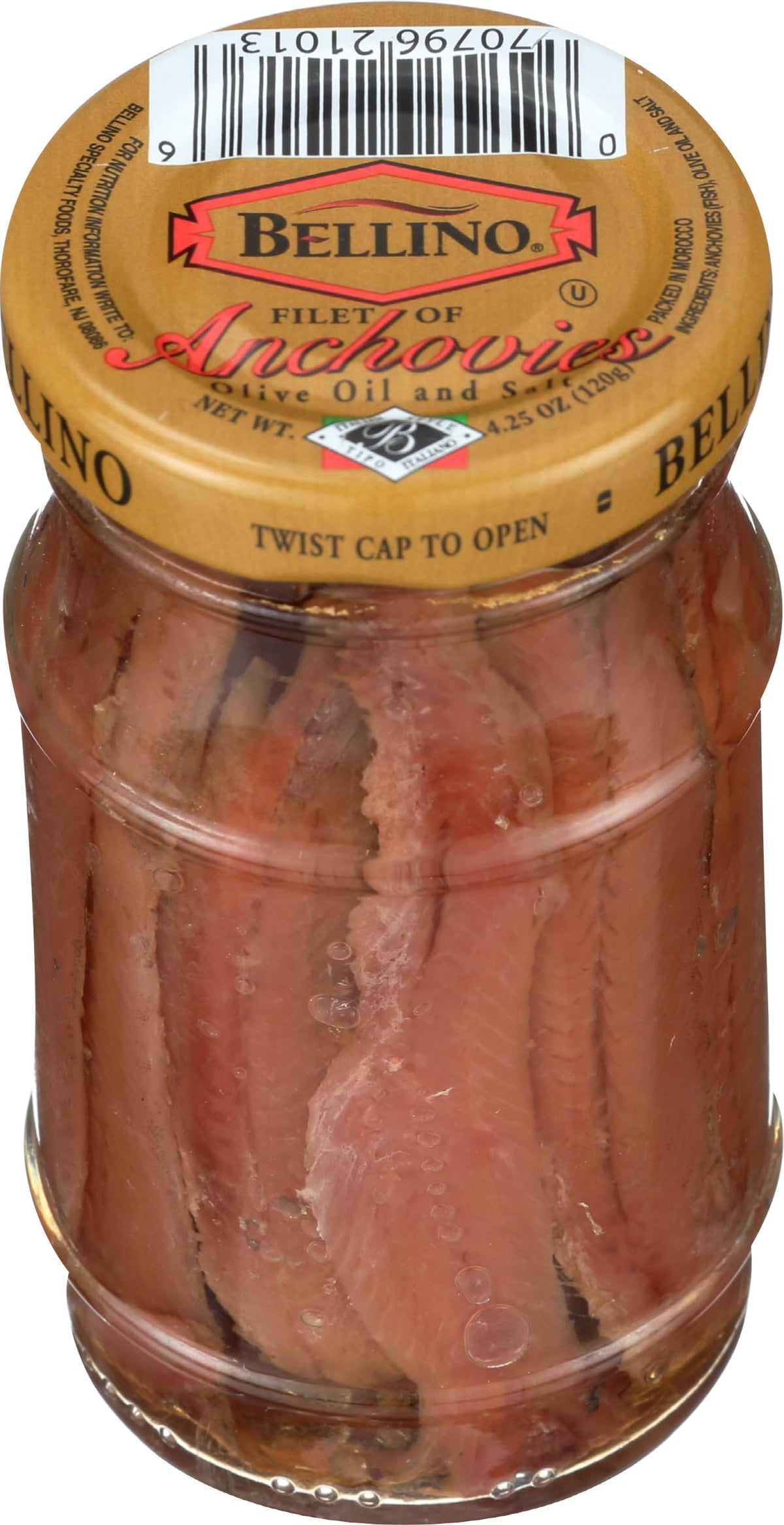 Bellino, Anchovy Fillets, 4.25 oz Bellino