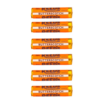 Reed's Butterscotch Hard Candy Individually Wrapped 1.01 oz (Pack of 6)