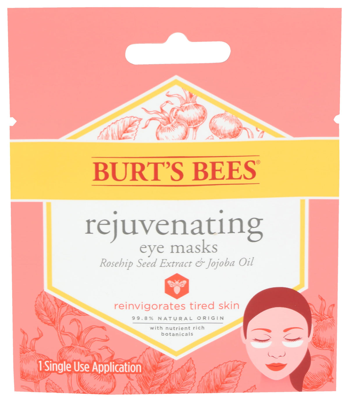 Burt's Bees Single Use Mask, Rejuvenating Eye Burt's Bees
