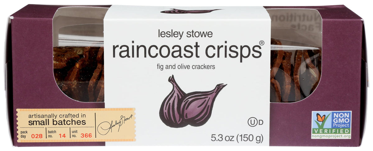 Raincoast Crisps, Crisps Fig Olive, 5.3 oz Raincoast Crisps