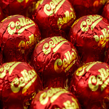Cella's Dark Chocolate Covered Cherries Premium Cherry Cordial Candies Individually Wrapped 72-Count 2.25 Pounds