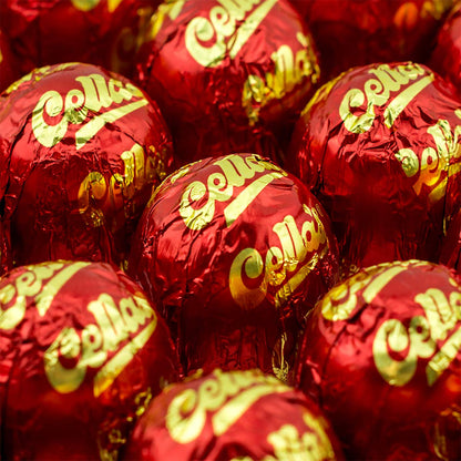 Cella's Dark Chocolate Covered Cherries Premium Cherry Cordial Candies Individually Wrapped 72-Count 2.25 Pounds