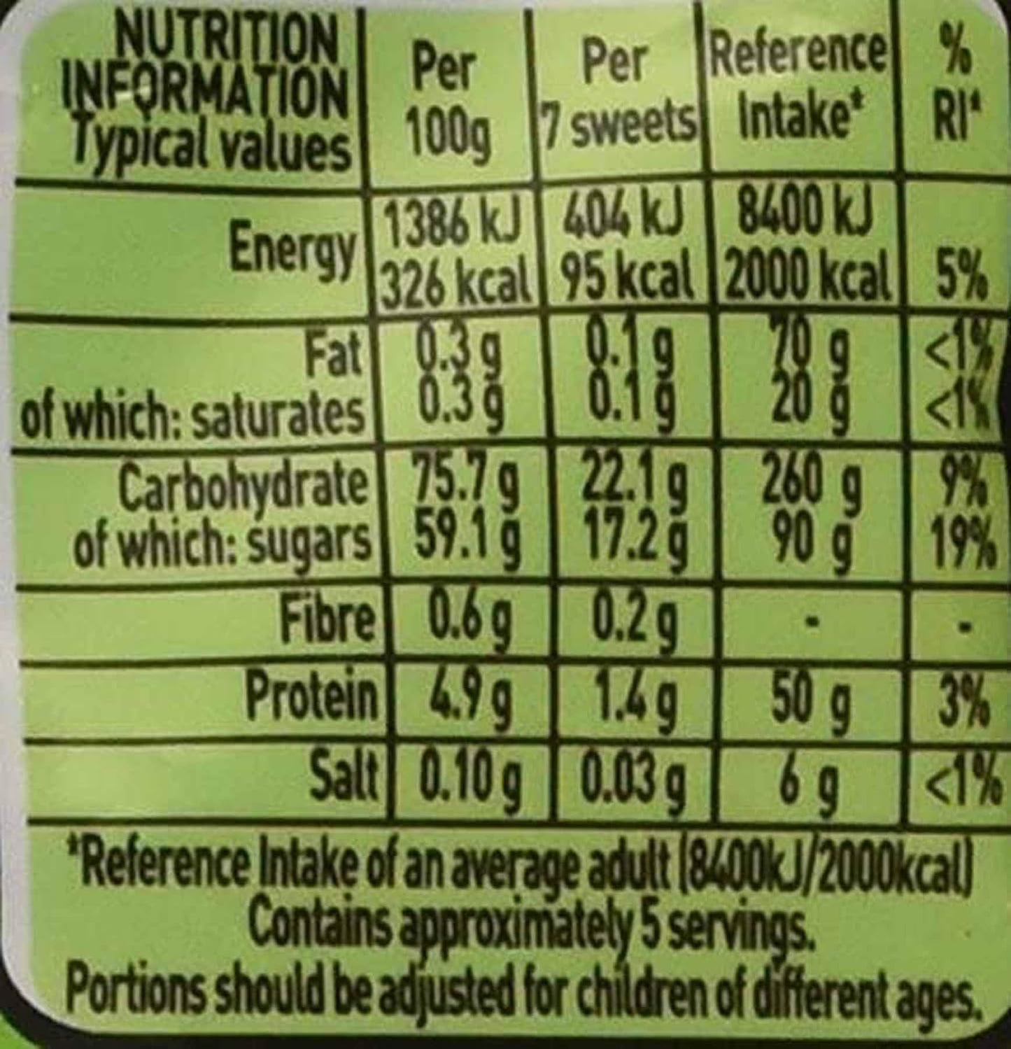 Rowntree's Randoms Sugar Candy 150g 3 Count