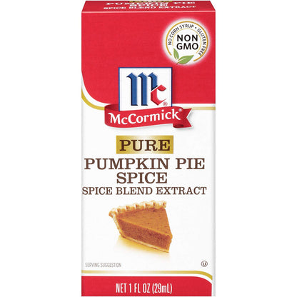 McCormick Pure Pumpkin Pie Spice Blend Extract 1 oz Bottle (Pack of 3) McCormick