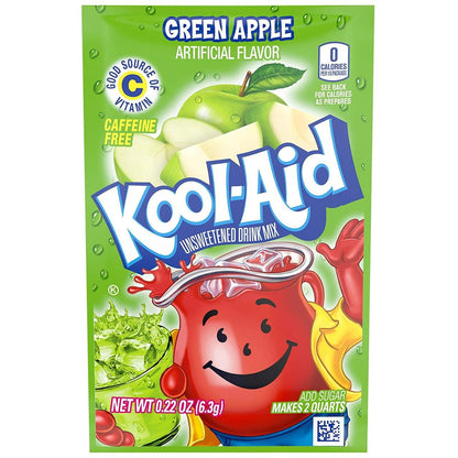 Doofie Deals Kool-Aid Drink Mix - 8 Packets (Green Apple) Kool-Aid