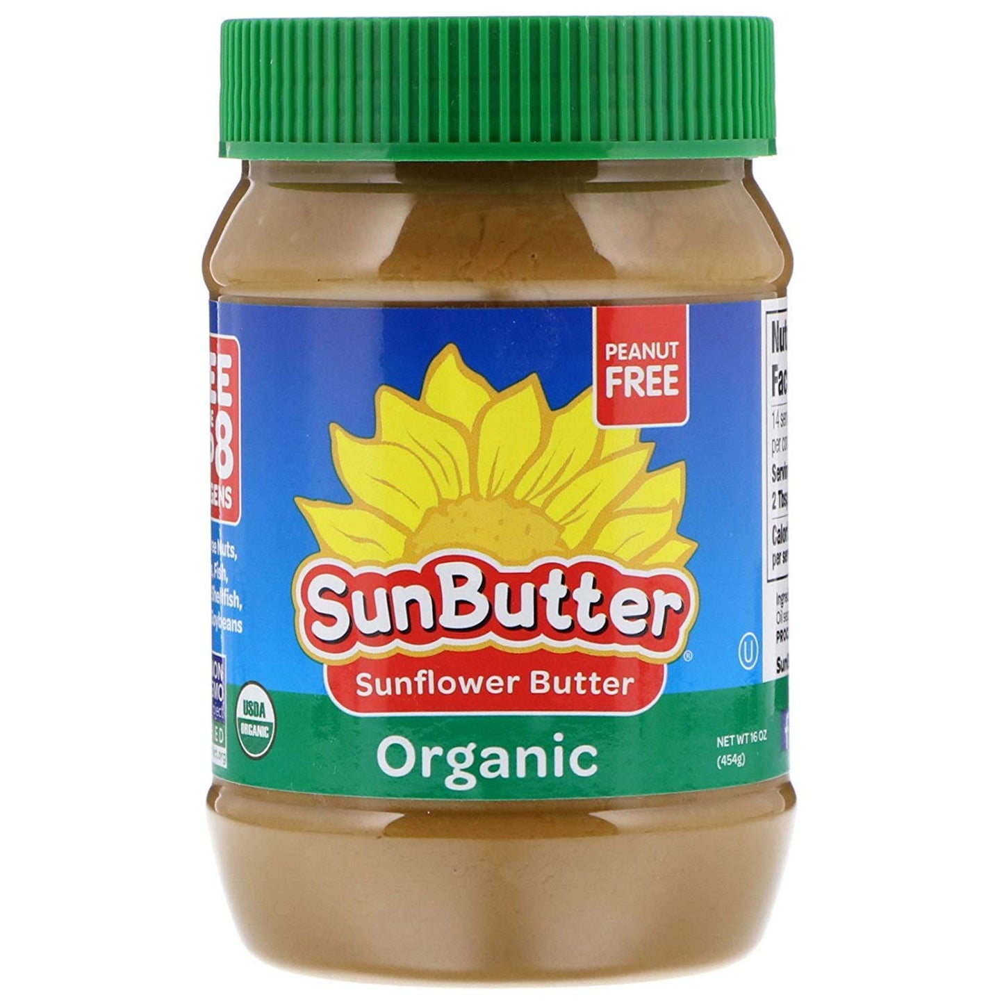 SunButter Organic Sunflower Butter 454 g 16 oz
