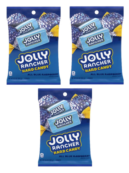 Jolly Rancher Blue Raspberry Hard Candy Bags (Pack of 3) Jolly Rancher