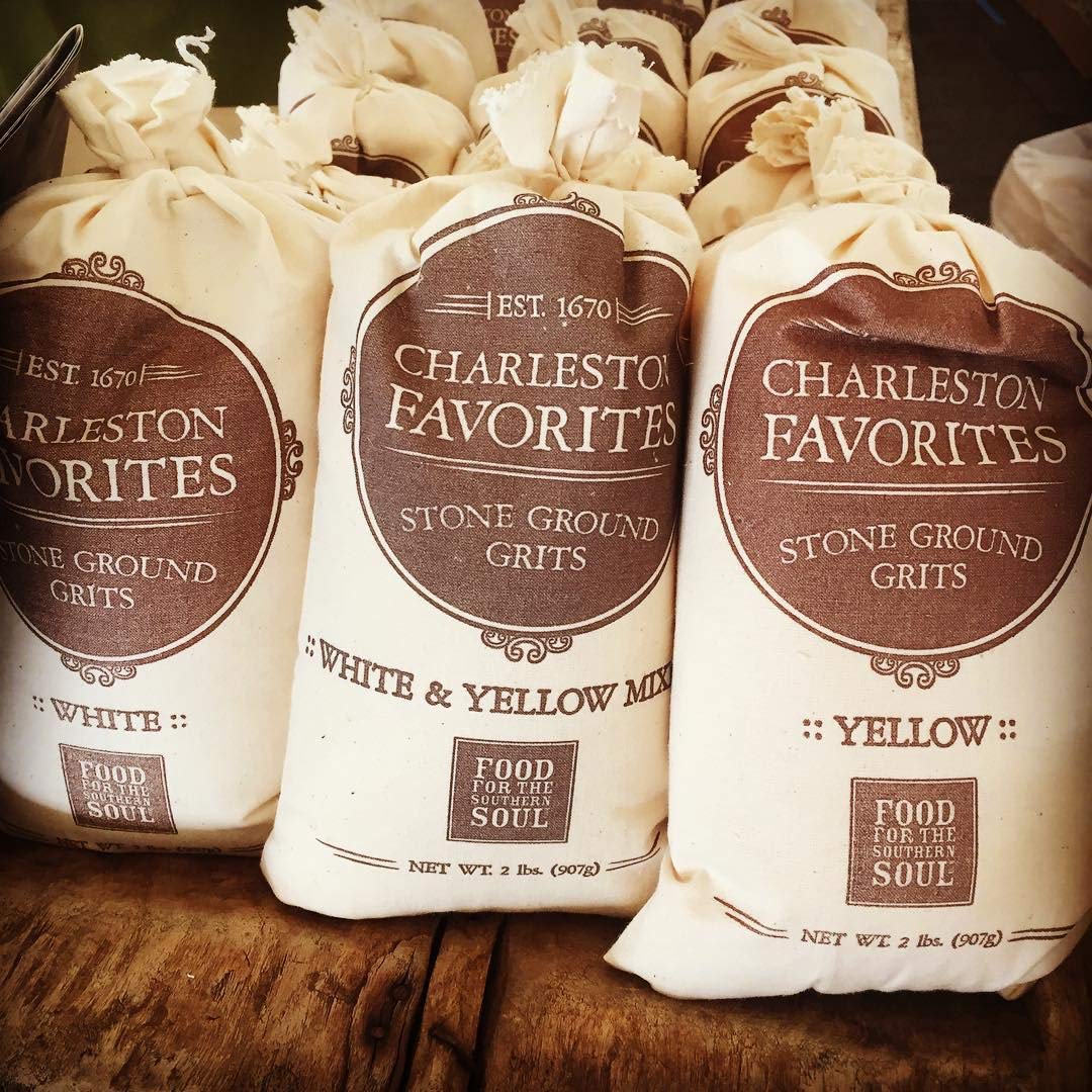 Charleston Favorites Stone Ground Grits White 2 lbs