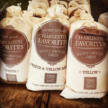 Charleston Favorites Stone Ground Grits White 2 lbs