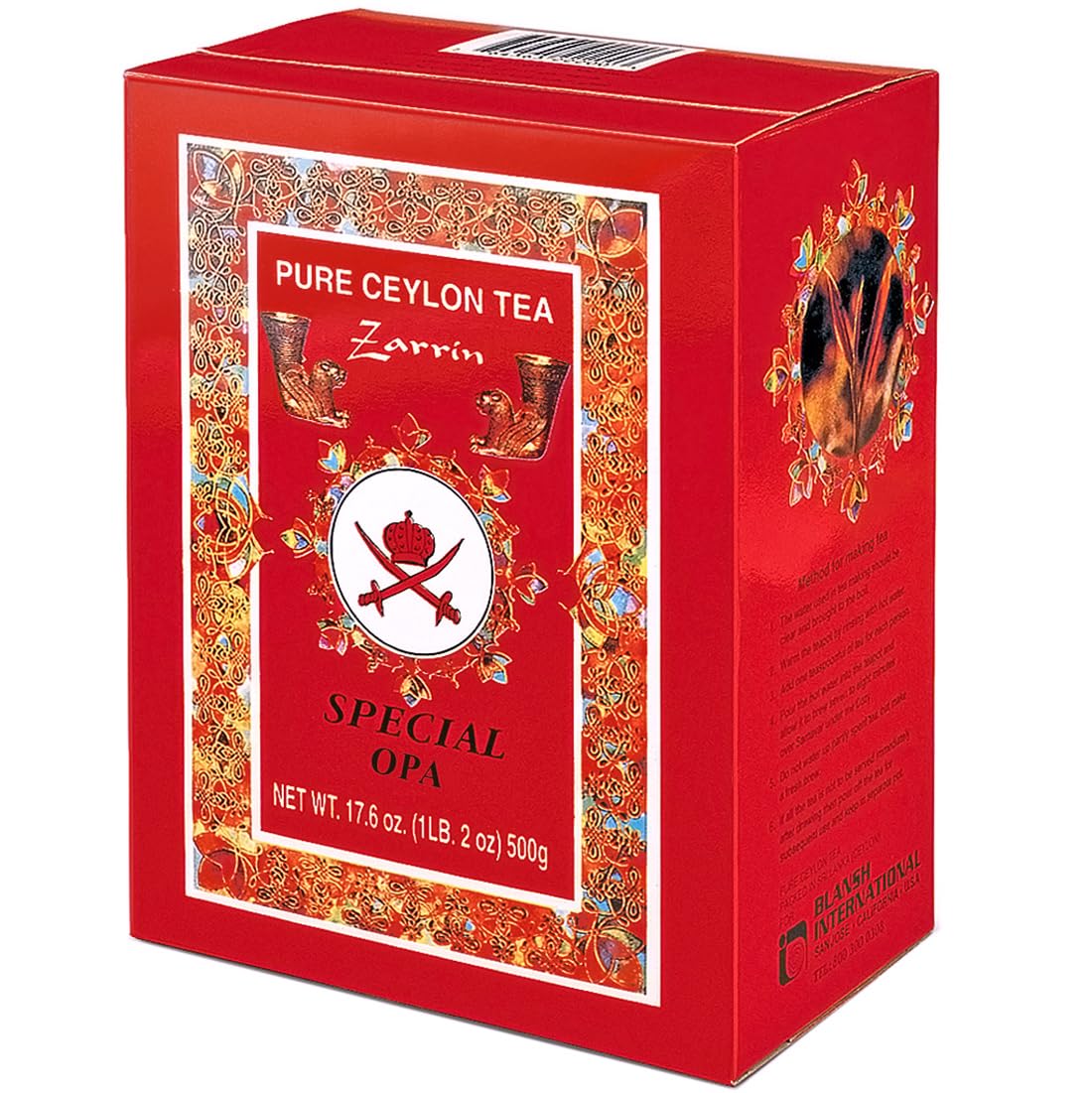 Zarrin Pure Zarrin Pure Ceylon Tea OPA Orange Pekoe A 1LB