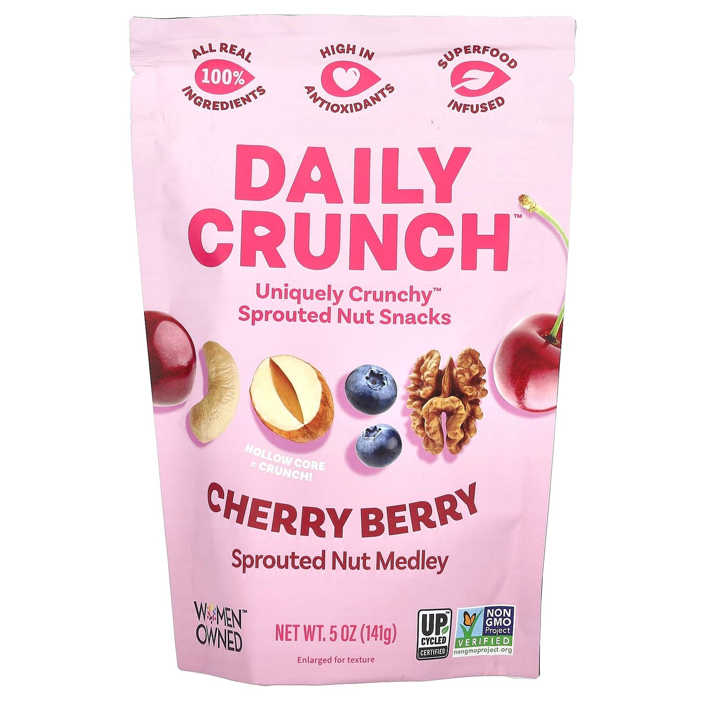 Daily Crunch Daily Crunch Sprouted Cherry Berry 5 Ounce