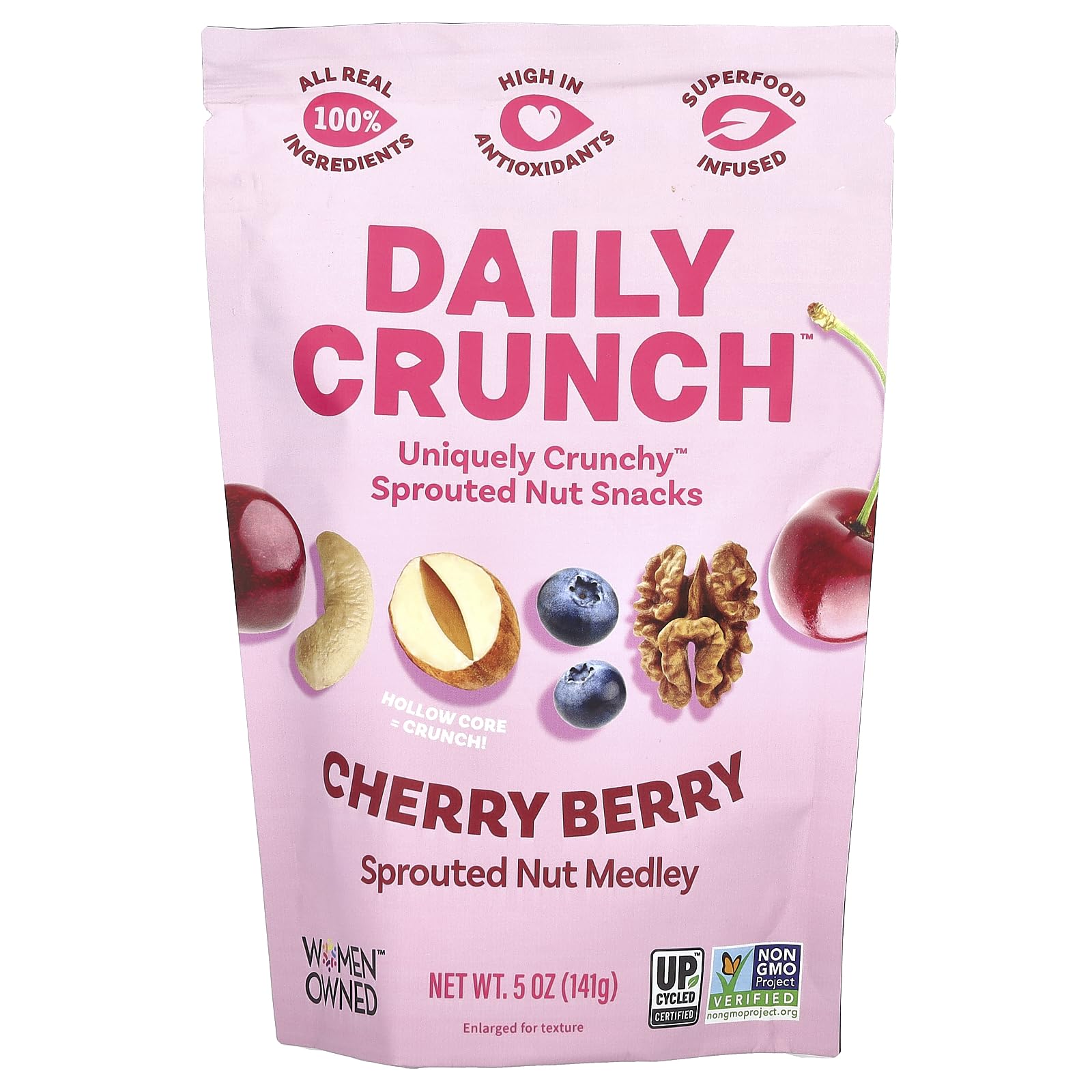 Daily Crunch Daily Crunch Sprouted Cherry Berry 5 Ounce