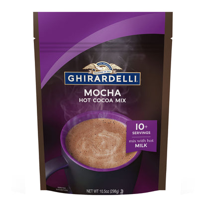 GHIRARDELLI Mocha Hot Cocoa Mix 10.5 OZ 6 Bags