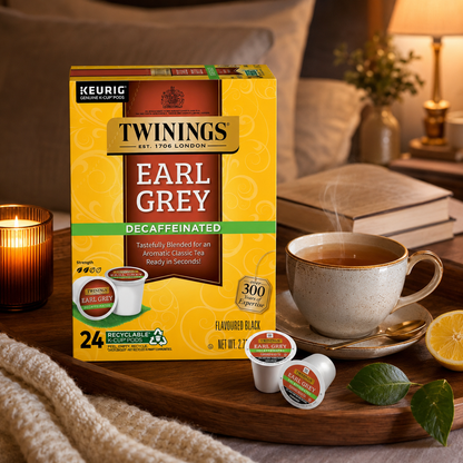 Twinings Earl Grey Decaf Tea Keurig K-Cups