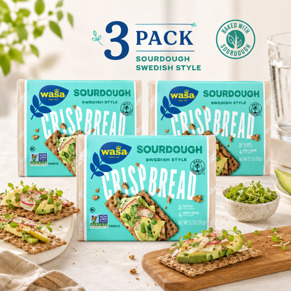 Wasa Sourdough Flatbread Crispbread 9.7 oz