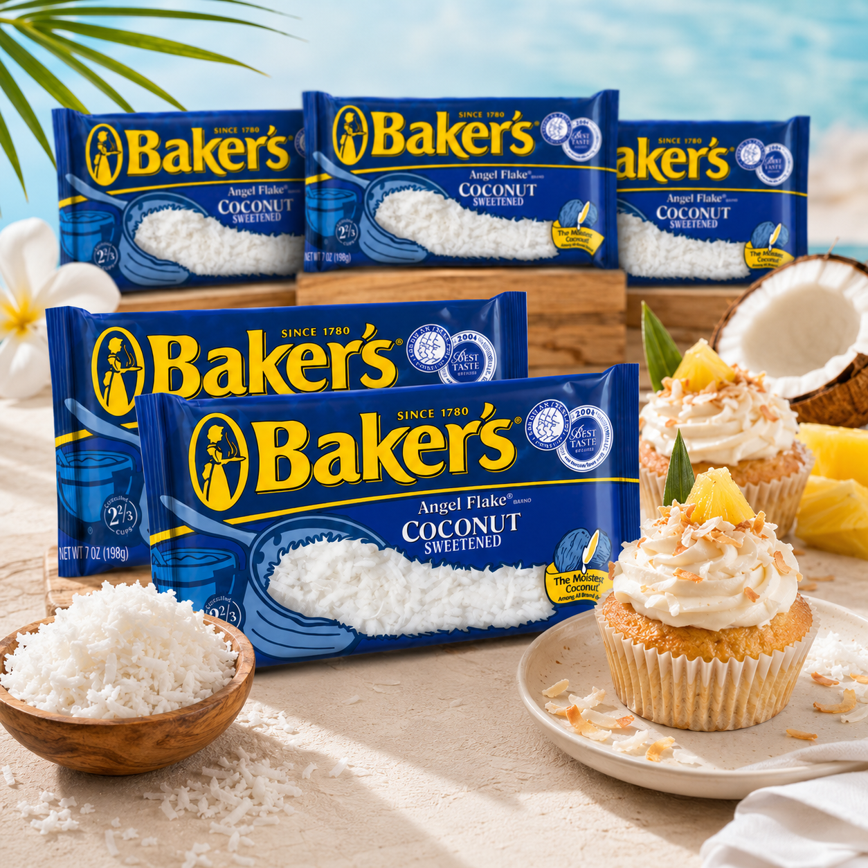 Baker's Angel Flake Coconut 7-oz Bags