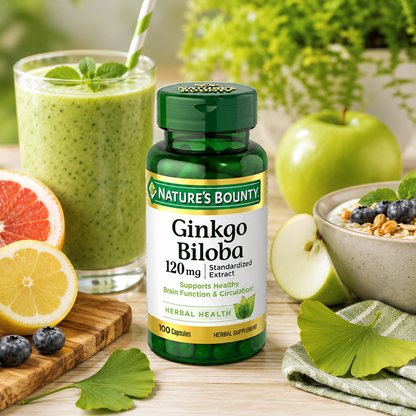 Nature's Bounty Ginkgo Biloba Capsules 200 ct 0.00 oz