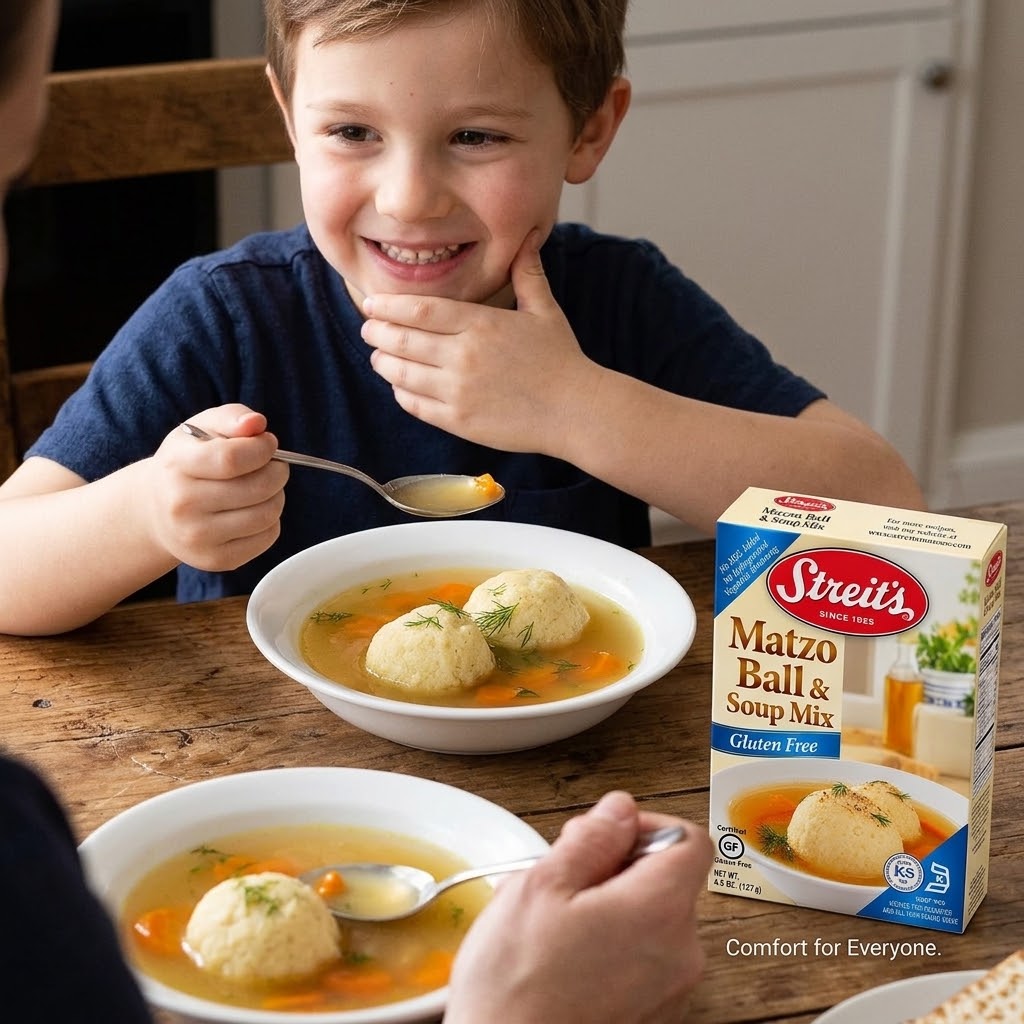 Streits, Mix Matzo Ball And Soup Gluten Free, 4.5 oz Streit's