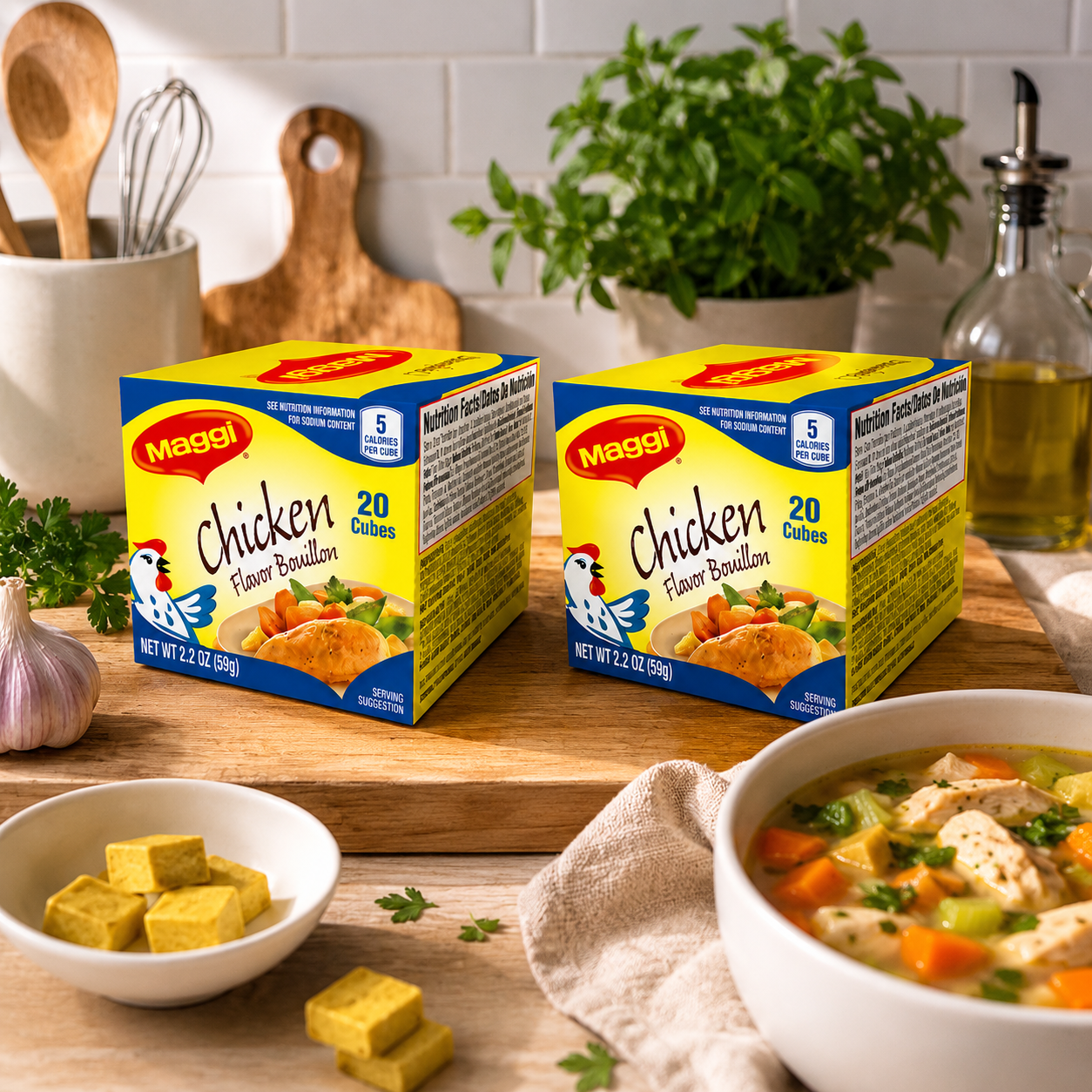 Maggi Chicken Bouillon Cubes 20ct