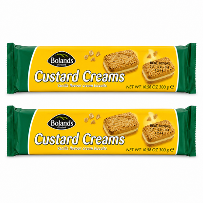 Bolands Custard Creams Cookie Imported from Ireland 10.58 oz