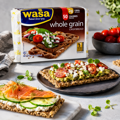 Wasa Crispbread Whole Grain Crackers 9.2 oz