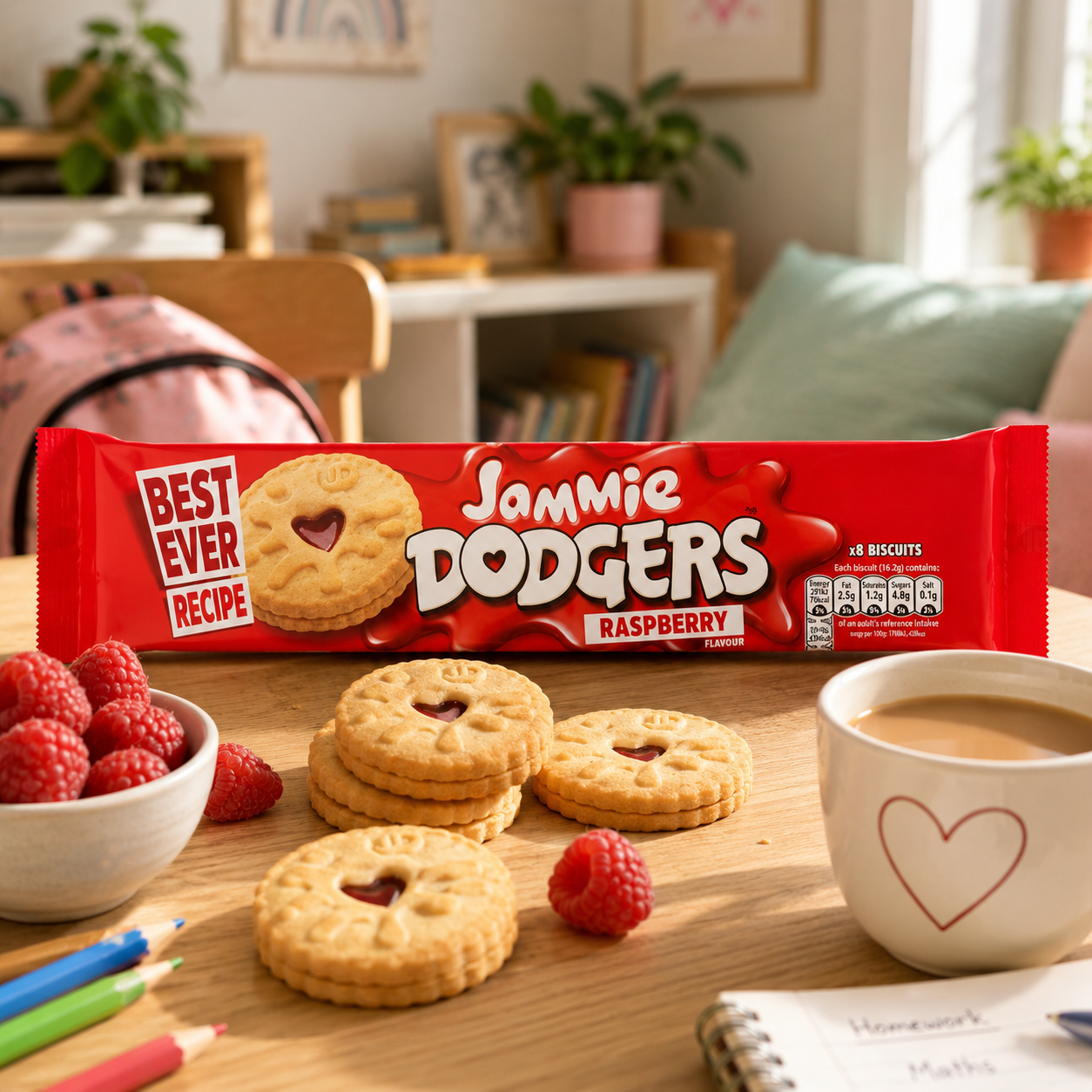 Burtons Jammie Dodgers Original Cookies 140g (Pack of 1)