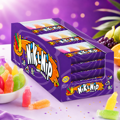 Nik L Nip Wax Bottles Candy 72 Count
