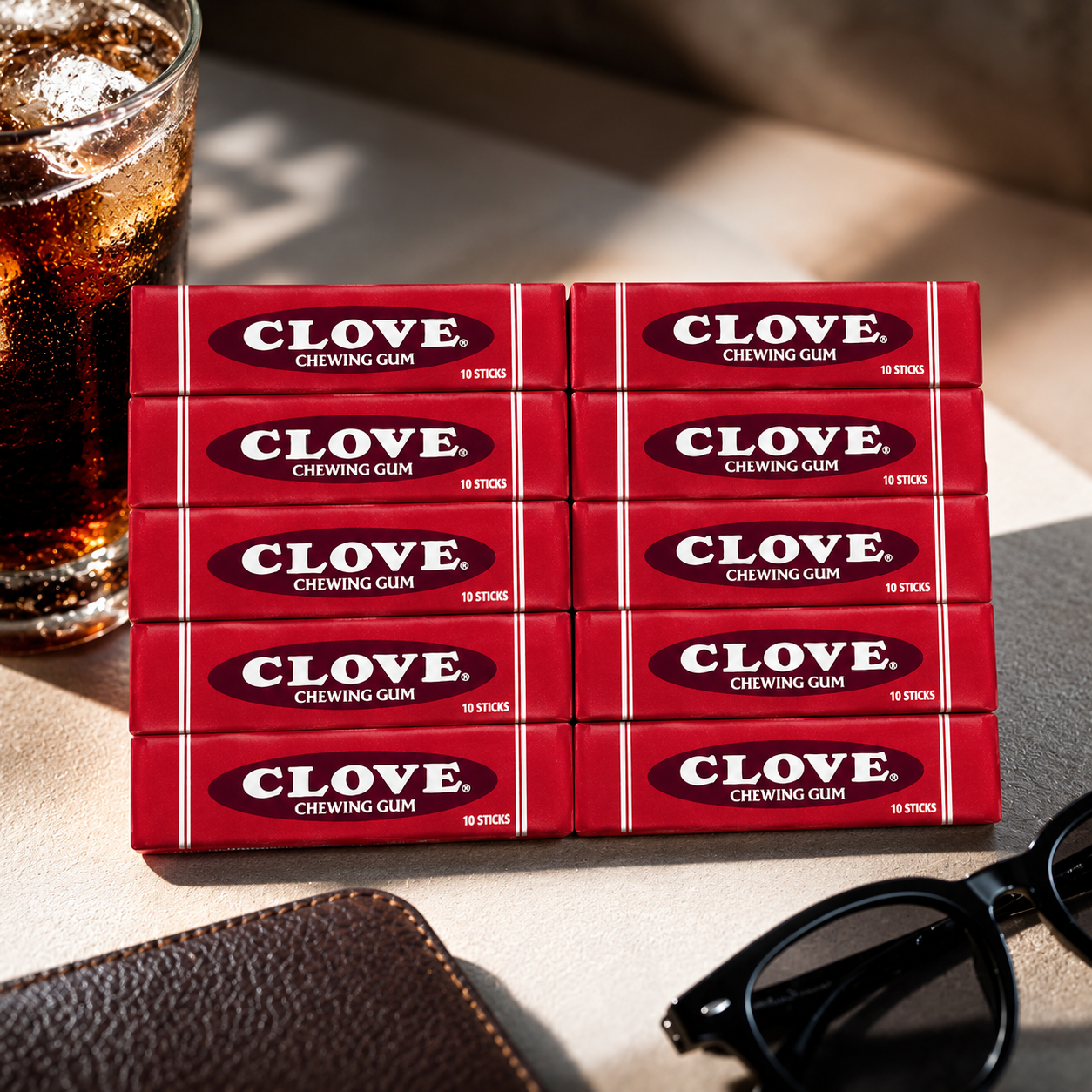 Clove Gum 5 Sticks Chewing Gum