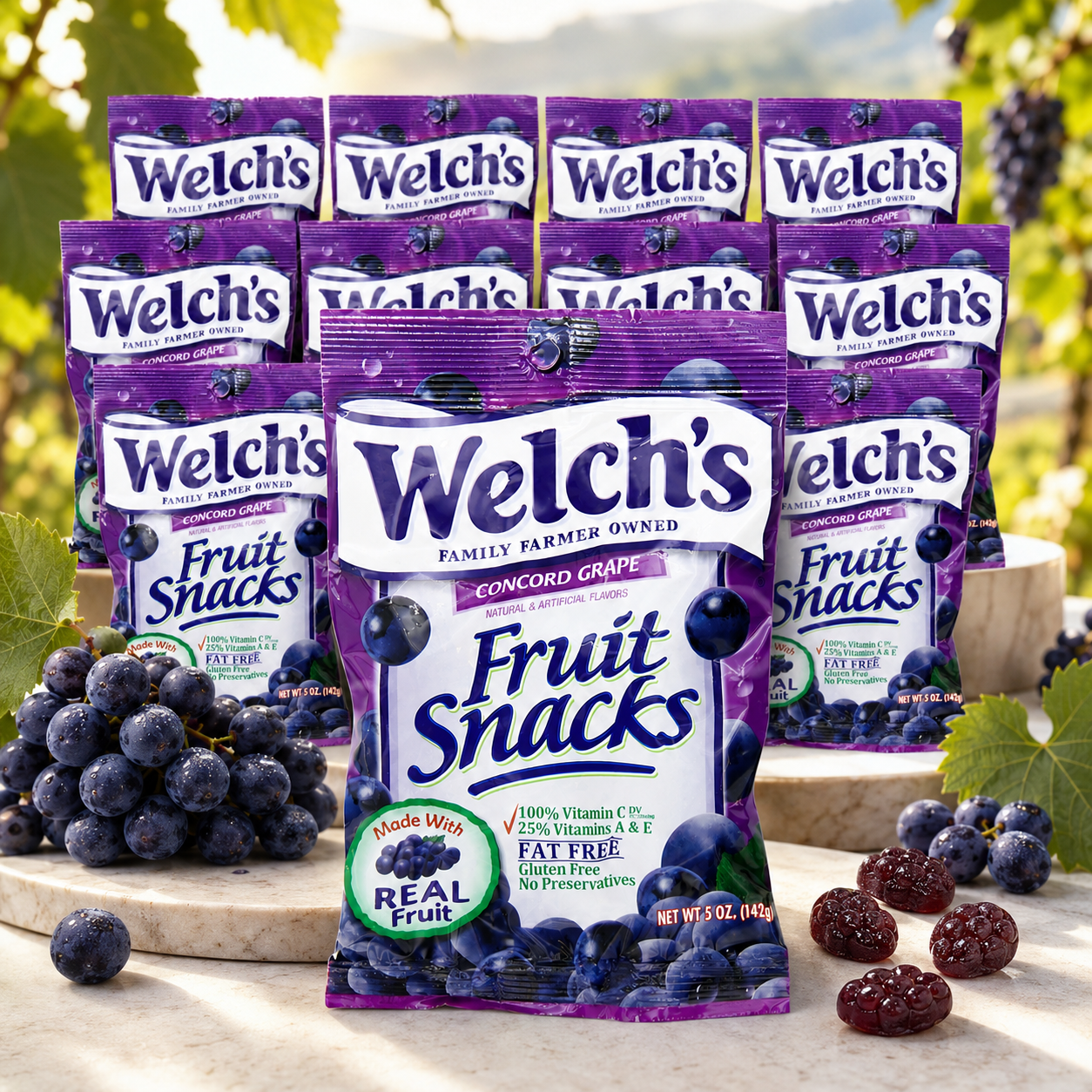 Welch's Grape Fruit Snacks 5-oz