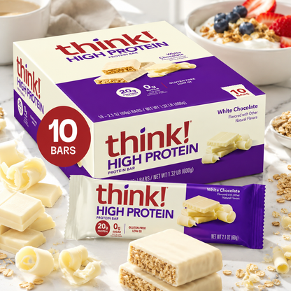thinkThin High Protein Bars White Chocolate Flavor 2.1 oz