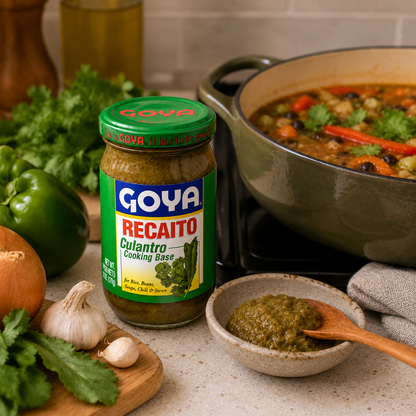 Goya Recaito Culantro Cooking Base 2151 Green 6 Ounce