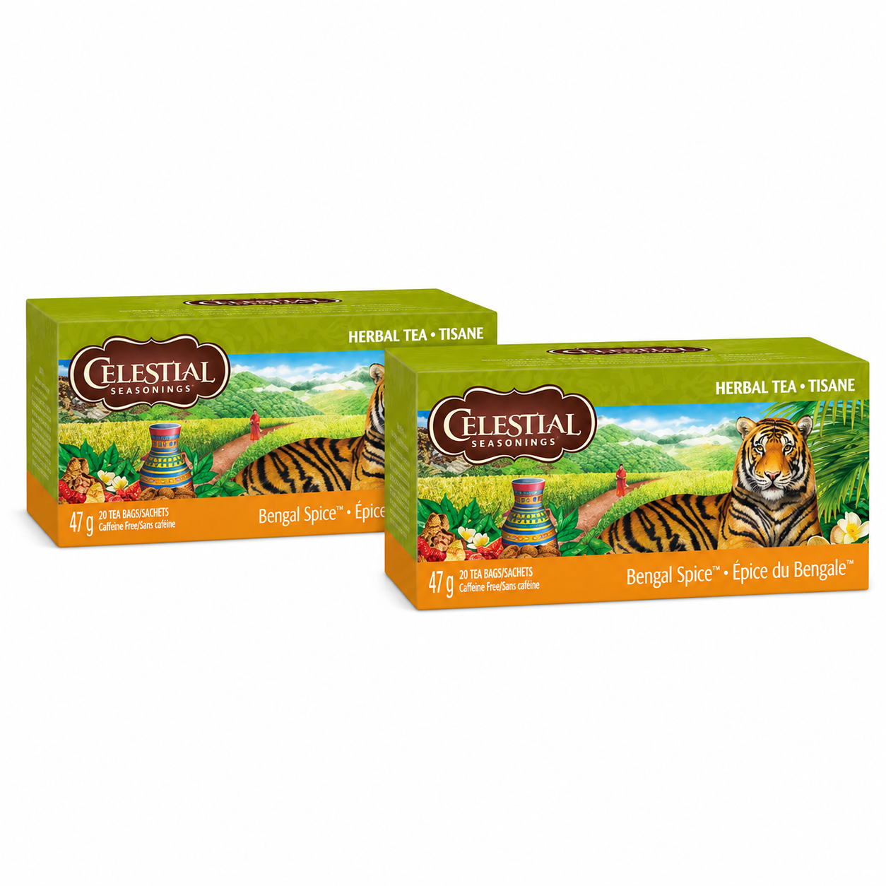 Celestial Seasonings Bengal Spice Tea, 40 Count (Pack of 2)