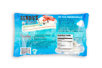 Dandies Vegan Marshmallows No Artificial Flavorings Food Dyes Corn Syrup or Gelatin (Pack of 3) 10 oz