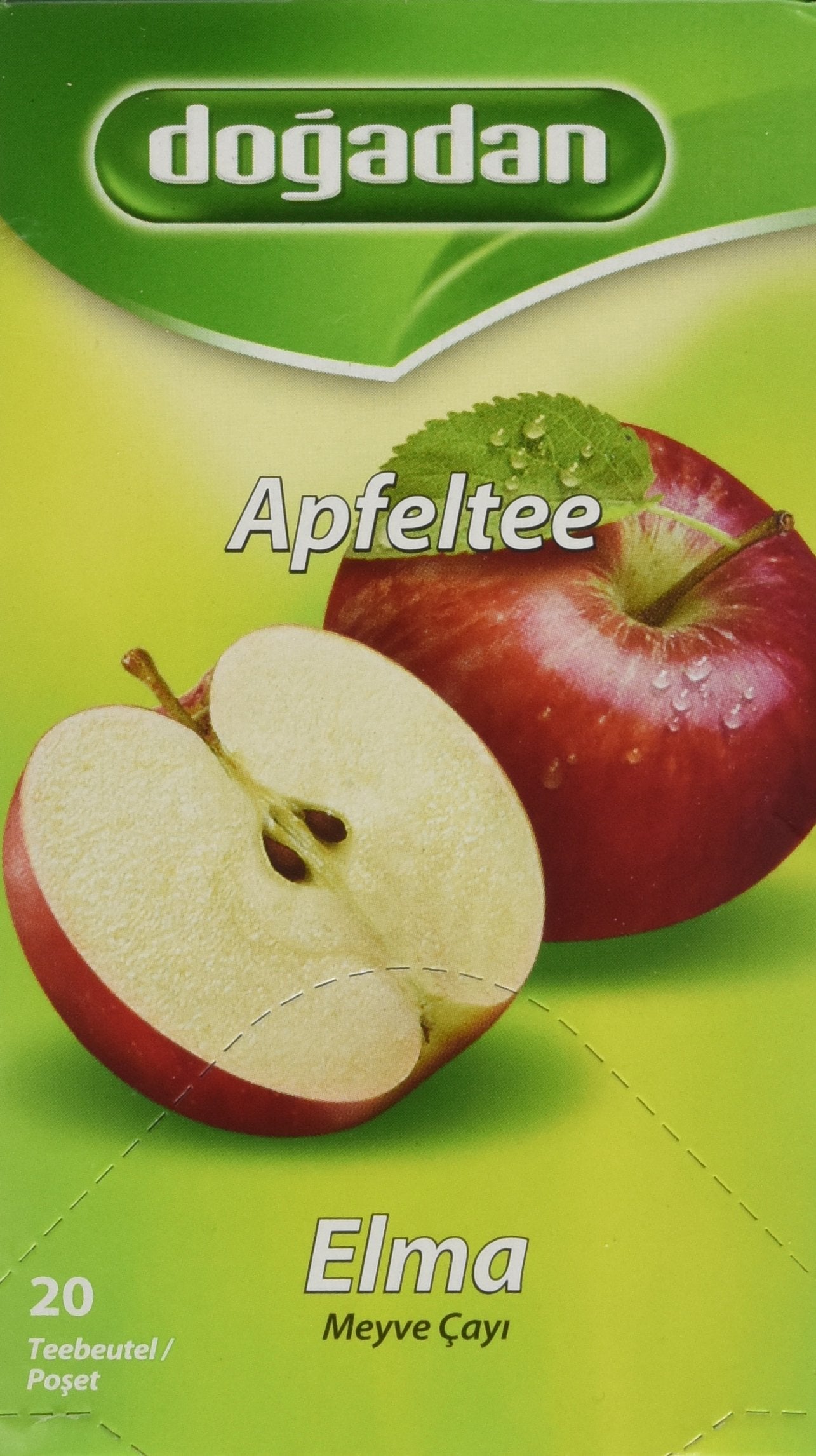 dogadan Apple Apple Fruit Tea 20 Tea Bags