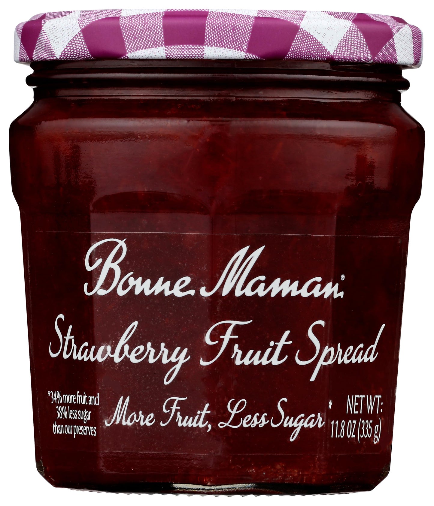 Bonne Maman Fruit Spread Strawberry More Fruit Less Sugar 11.8 Ounce