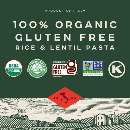 Bionaturae Rigatoni Pasta Noodles Rigatoni Pasta Organic Rice & 12 Oz