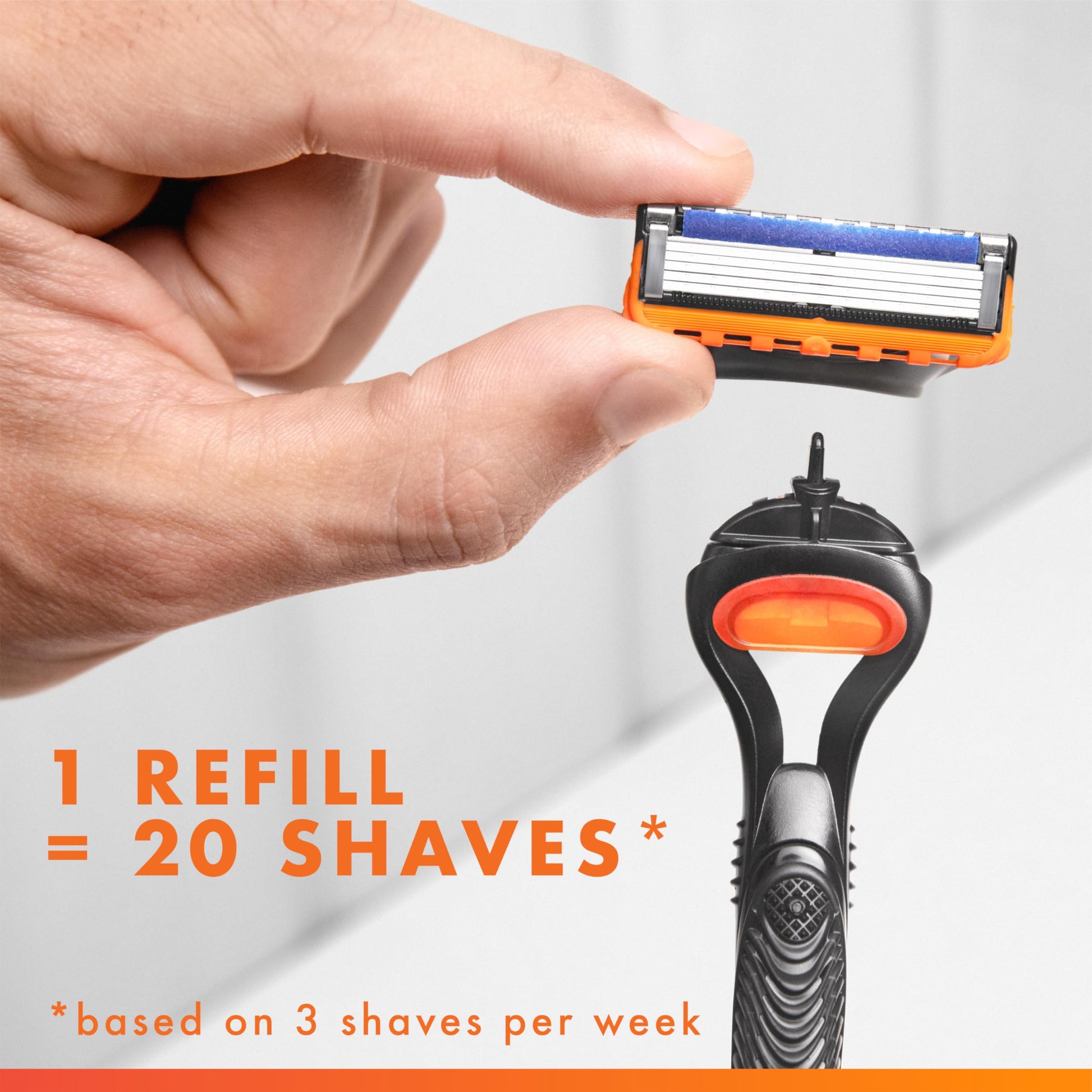 Gillette Fusion5 Razor for Men 1 Gillette Razor Handle