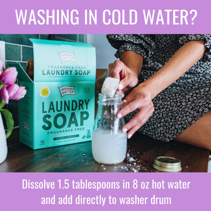 Ingredients Matter Powder Laundry Soap Fragrance Free Hypoallergenic Detergent Natural 30 oz
